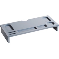 KESPER Monitorständer grau Bambus B/H/L: ca. 30x8,3x60 cm - grau