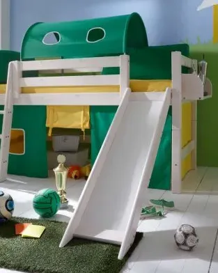 Infanskids Rutsche einfach, gerade für halbhohe Betten, VERSANDKOSTENFREI