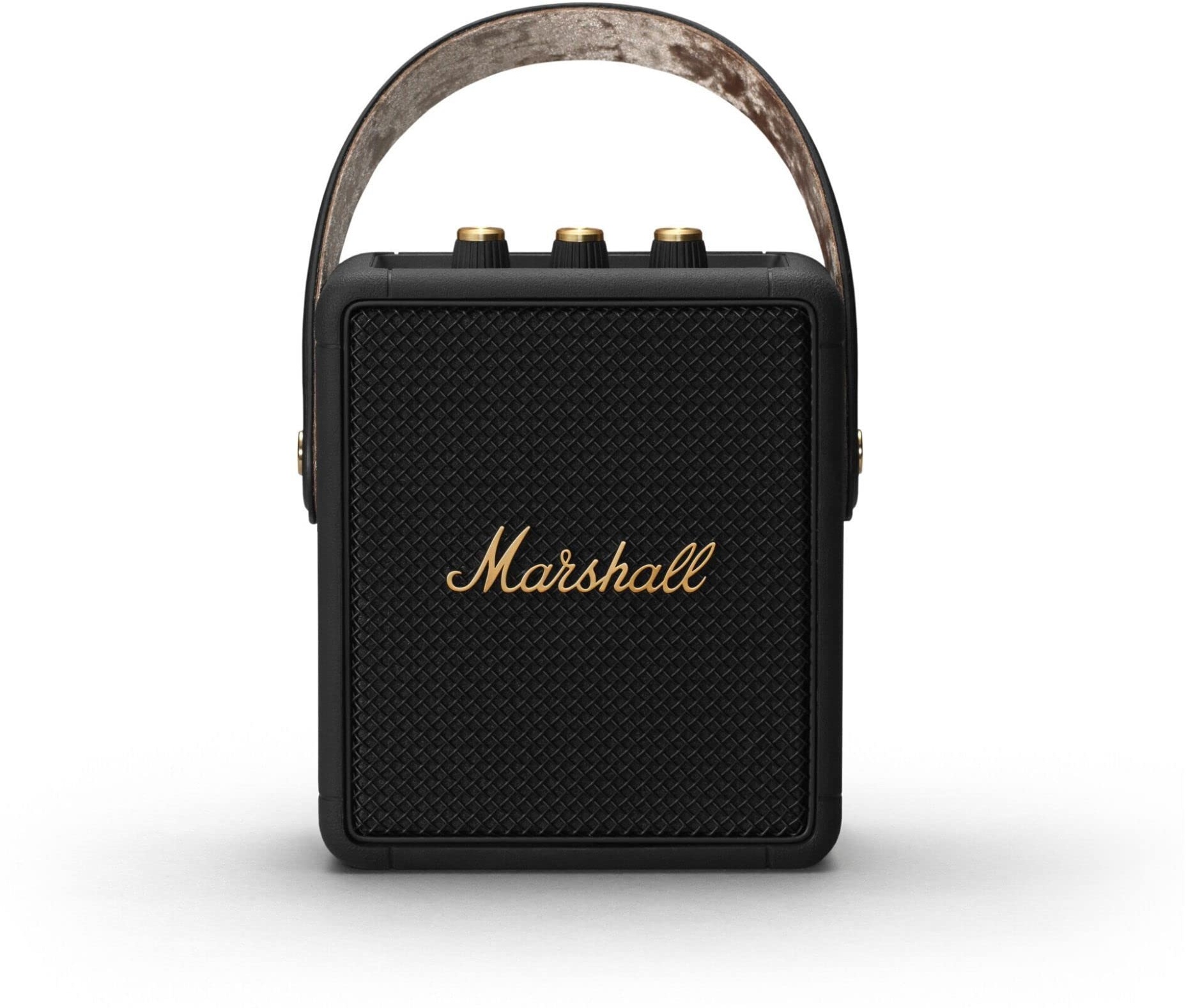 Marshall Stockwell II Portable Bluetooth Speaker - Black&Brass