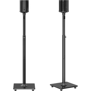 ELIVED Lautsprecherständer für Era 100 und Sonos One, One SL, Play: 1, Höhenverstellbar 88,8 cm-110,3 cm, Boxenständer Lautsprecher Ständer, 1 Paar, EV5024