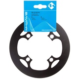 M-Wave Unisex-Adult PD-G-104-SL Kettenschutz, Aluminium, schwarz eloxiert, Lochkreis 104 mm, 15 x 15 x 1 cm