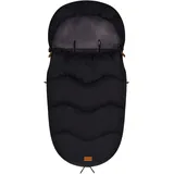 fillikid Kinderwagen Fusssack, Winterfusssack Ogre schwarz
