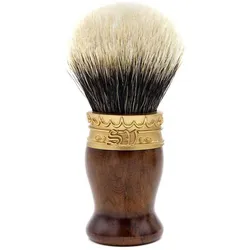 Saponificio Varesino Shaving Brush - Pewter / Tuhya Briar handle