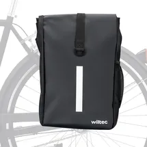 Wiltec Gepäckträgertasche 16 l schwarz