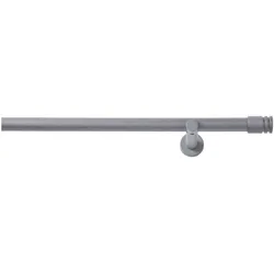 Vorhangstange GOOD LIFE "Mira" Gr. 5, grau (anthrazit), L:200cm Ø:20mm, Metall, Gardinenstangen