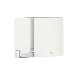 Sconto Klapphaken Priepert - weiß - Maße cm B: 6 H: 6 T: 10.0