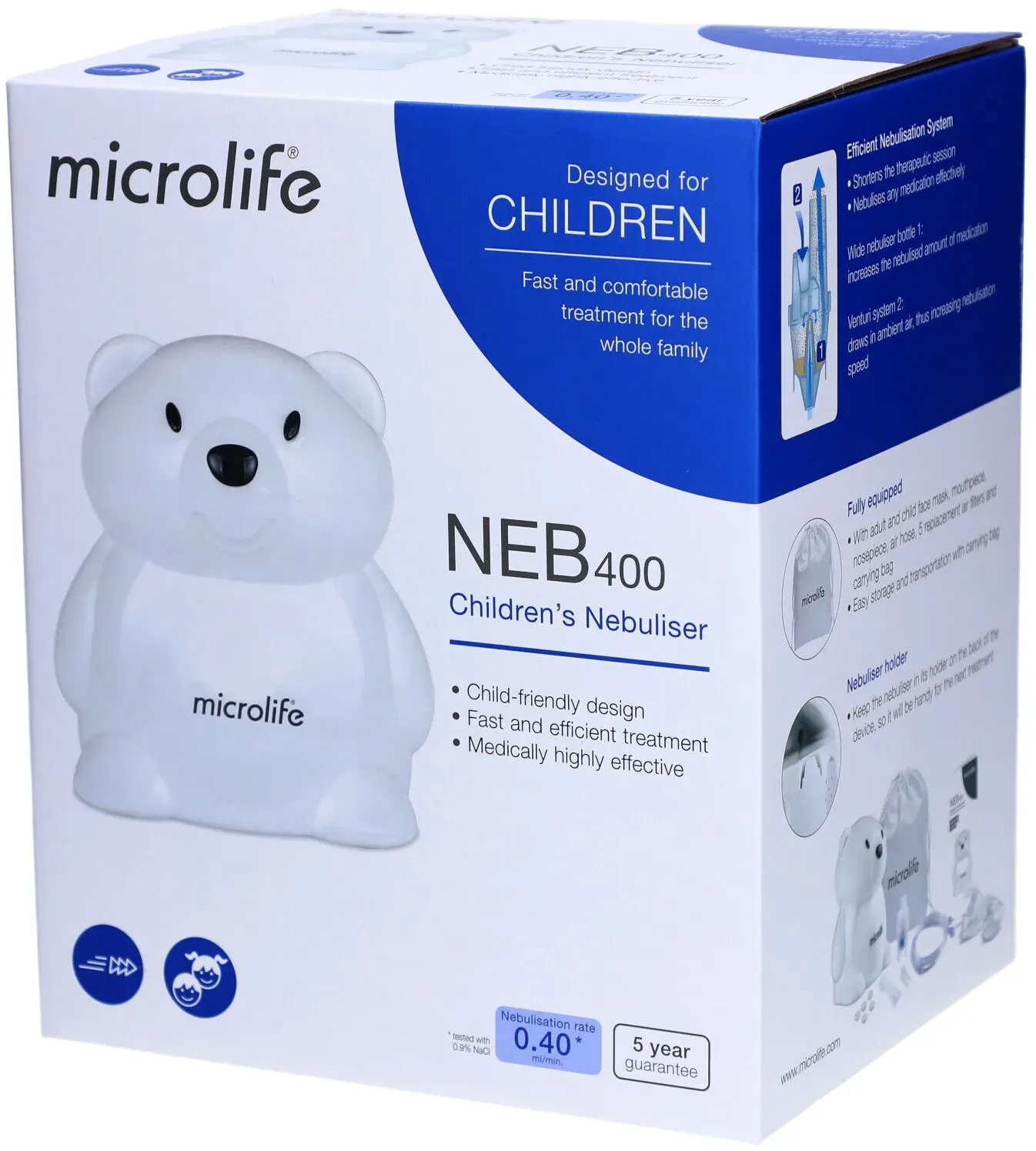 Microlife Inhalator NEB 400 Fast & Funny