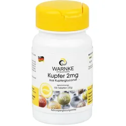 Kupfer 2mg aus Kupfergluconat