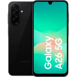 SAMSUNG Smartphone "Galaxy-A26 5G - 128GB", schwarz, 128 GB, Mobiltelefone