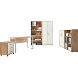 BMG Möbel Büromöbel-Set »Tabor Mini Kombi 1 weiß