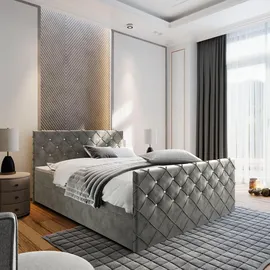 masseno Mandi 160 x 200 cm H2 Grau