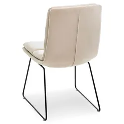 Stuhl Jerome Stoff Beige