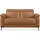 PLACES OF STYLE 2-Sitzer »Lund«, manueller od. elektrischer Relaxfunktion und USB-A braun