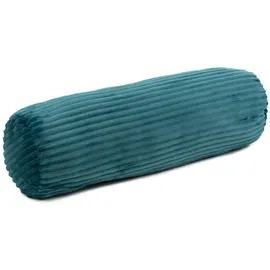Gözze Kissenrolle Cord Optik 70 x 22 cm Petrol