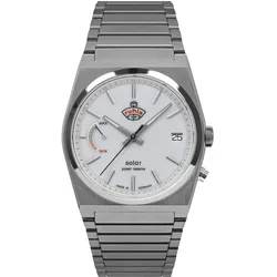 Ruhla 4640M1 Herrenuhr Space Control Solar Weiß
