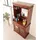 Massivmoebel24 Bar 97 x 52 x 193 cm Braun