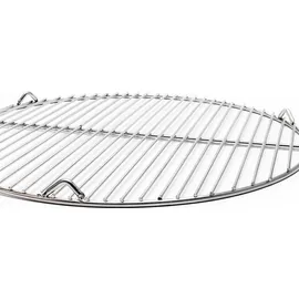 Wiltec Grillrost Ø 55 cm Edelstahl weiß