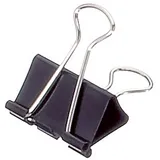SOENNECKEN Foldbackklemmer 1565 32x14mm schwarz 12 St./Pack.