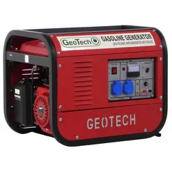 GeoTech GGSA3000 - Benzin-Stromerzeuger mit AVR-Regelung 2.7 kW - Dauerleistung 2.5 kW - 230V