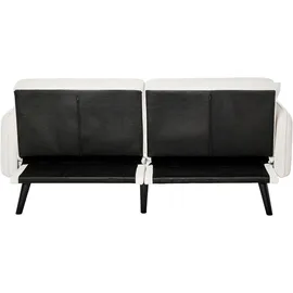 Jahnke Chillax, LINE", sanftes weiß, B:191cm H:83cm T:84cm, Sofas, Schlafsofa, mit Relax-und Schlaffunktion, inkl. Kissen, Breite 191 cm