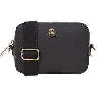 Tommy Hilfiger Th Soft Logotape Crossover Bag Black
