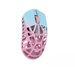 WLMouse BEAST X Max Kabellose Gaming-Maus - Rosa/Blau [Omron Opticals]