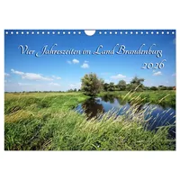 Calvendo Vier Jahreszeiten im Land Brandenburg (Wandkalender 2026 DIN