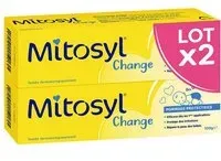 Mitosyl Change Pommade Protectrice pour change bébé - 2 Tubes 100g Crème 200 g