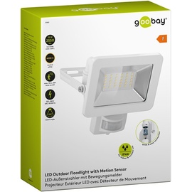 goobay LED-Aussenstrahler weiß 53882