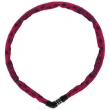 ABUS Steel-O-Chain 4804C Kettenschloss rosa, Zahlenkombination (86810)