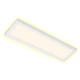 Briloner LED Panel Cadre weiß 58,2 x 20,2 cm warmweiß, Backlight-Effekt