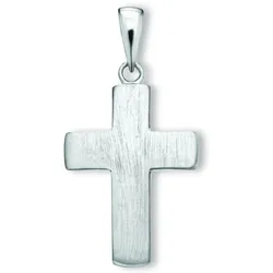 Ketten-Anhänger ONE ELEMENT "Kreuz Anhänger aus 925 Silber", silber, Schmuckanhänger, Damen, Damen, Silber 925 (Sterlingsilber), ein Hauch von Luxus für den Alltag