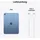 Apple iPad 11" (11. Generation 2025) 128 GB Wi-Fi + Cellular Blau