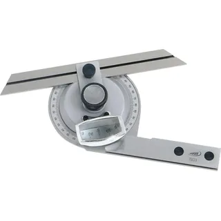 Helios-Preisser Helios Preisser Universal Winkelmesser RCr. Mit Lupe 150/200/300mm