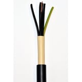 METERWARE Erdkabel NYY-J 7x1,5 mm2 schwarz 7x1,5 qmm Starkstromkabel Energiekabel - bestellte Menge entspricht der gelieferten Länge