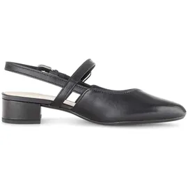 Gabor Slingpumps GABOR "Slingpumps", Damen, Gr. 40,5, schwarz, Schuhe Slingpumps