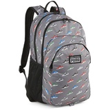 Puma Academy Backpack Mineral Gray - Lime Sheen