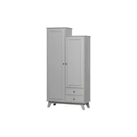 Woood Lily Garderobenschrank 98 x 41 x 190 grau