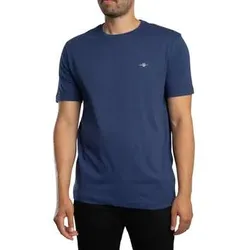 Gant  T-Shirt Normales Schild-T-Shirt  in Blau, EU L