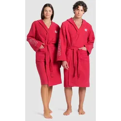 Bademantel arena Zeal - Red-white - S