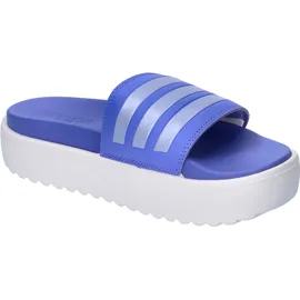 Adidas Platform adilette Semi Cobalt Blue / Blue Spark Met. / Core White 39