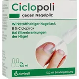 Aqeo Ciclopoli gegen Nagelpilz 2 x 6,6 ml