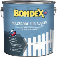 Bondex Holzfarbe Weiß 7,5 l