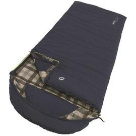 Outwell Camper Lux Deckenschlafsack, 235x90cm, dunkelblau, Zipper links