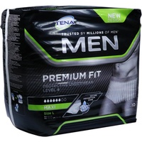 Tena MEN Premium Fit Protective Underwear Level 4 L 10 St.