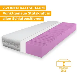 Beco Onyx Flex TFK - Größe: 140 x 200 cm, Härtegrad: Kaltschaum MEDIUM