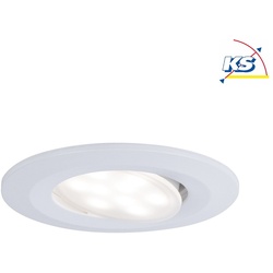 Paulmann Outdoor LED Einbauspot CALLA IP65, schwenkbar, 230V, je 6W 4000K 680lm 100°, Weiß matt PAUL-99926