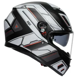 AGV K3 Rivia Integralhelm - Matt Schwarz/Weiß/Rot / XL