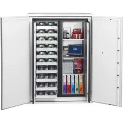 Phoenix DS4623E Datenschutztresor Data Commander mit elektronisches Tastenschloss Weiss