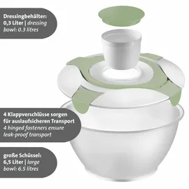Westmark Salatbutler Praktika, 6,5 l, Mint-Grün, 2422227M